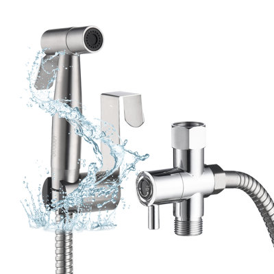 Bidet rond à main avec robinet avec douchette pour bidet