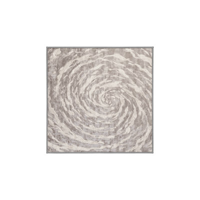 Machine Washable Gray Area Rug