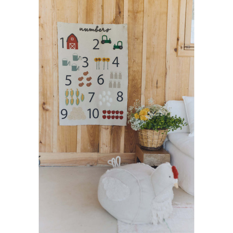 Growing Up On A Farm Novelty Pouf