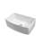 White Farmhouse Sink - 33 X 19 X 10 Inch White Kitchen Sink Porcelain Ceramic Arch Edge Apron Front Single Bowl Farm Kitchen Sinks