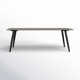 Delaine 46.5'' Metal Outdoor Coffee Table