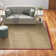 Auckland Bamboo Slat/Seagrass Brown/Tan/Red Area Rug