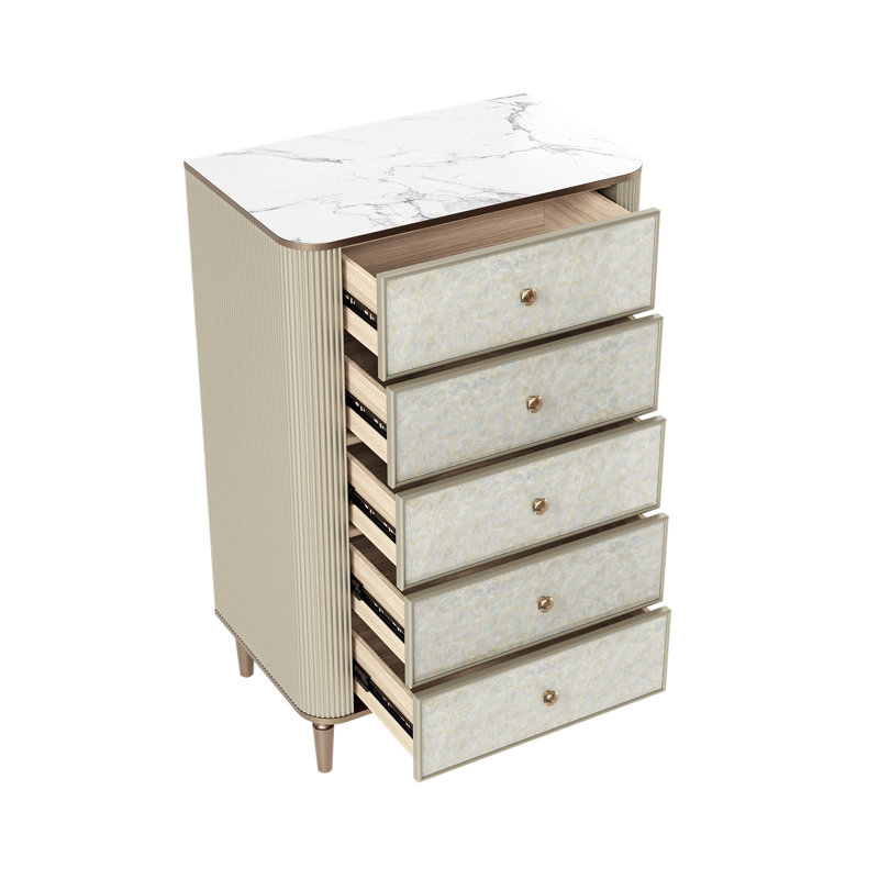 Commode 5 tiroirs 49,4 po