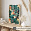 Floral, Hibiscus hawaïen, impression d'art tropical sans cadre-1281338822