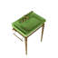Console de lavabo 28 po avec meuble-lavabo mural en céramique-70335133-70335134