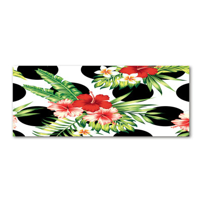 Hawaiian Flowers - Wrapped Canvas Print