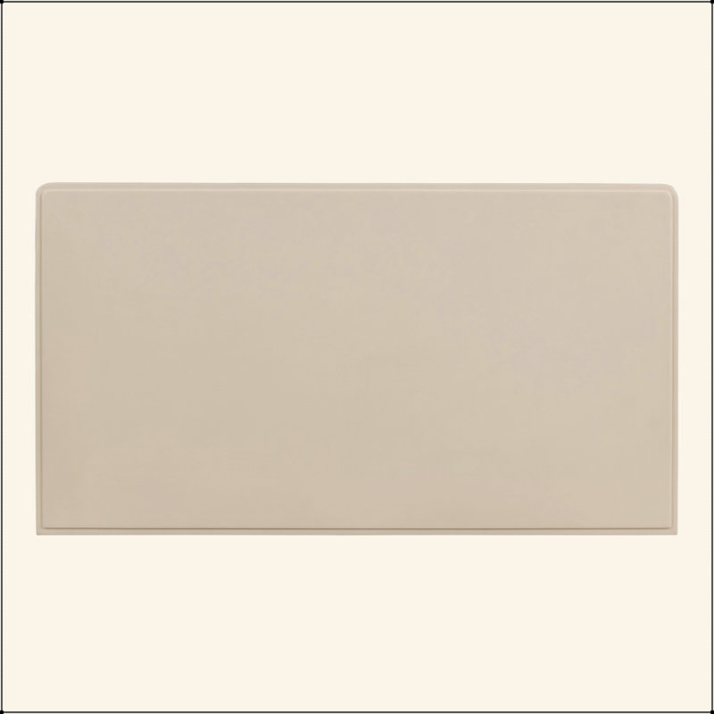 Console étroite, canapé mince avec trois tiroirs de rangement et tablette inférieure, Beige