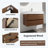 Hamdia 35.4 " W Wall Mounted Wall Mounted Single Double Single Vanity Bathroom Vanity With Ceramic Top-1790968248