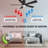 Smart Ceiling Fan With Remote, Light Kit, Works With Google Assistant And Amazon Alexa,Siri Shortcut.-2128869266-2136293273