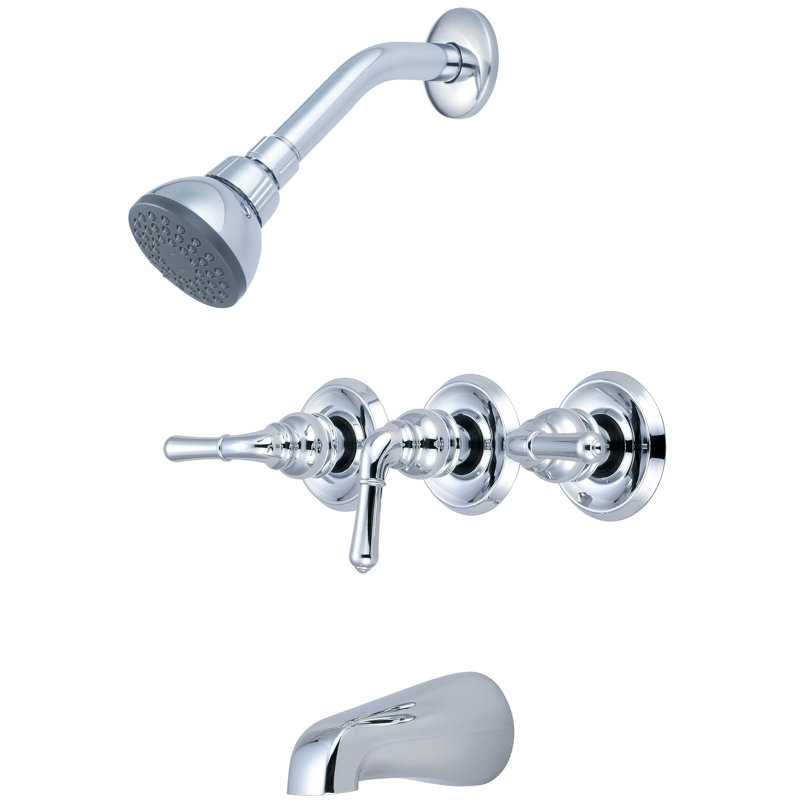 All-In-One Kit with Rough in-Valve, Chrome