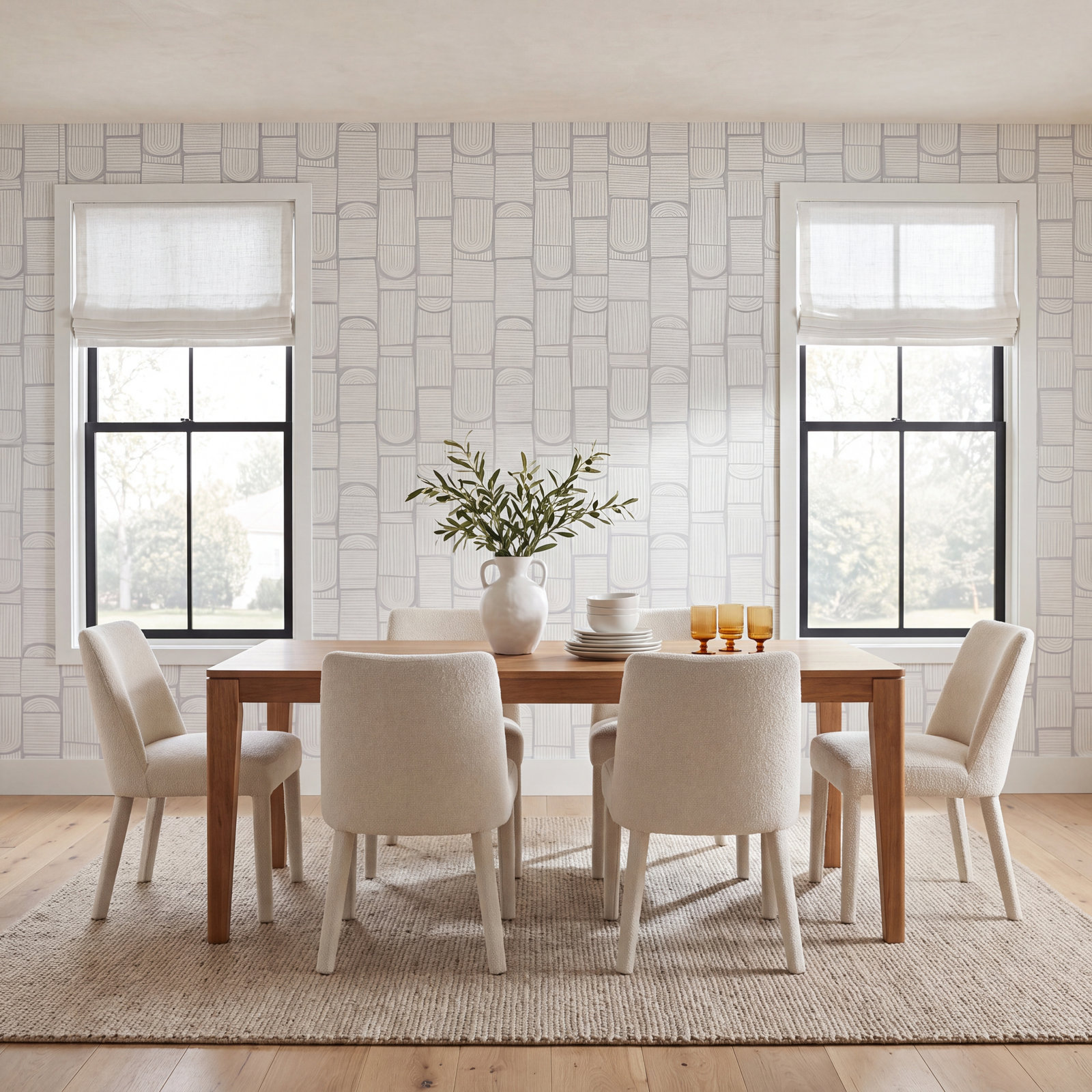 Backdrop Wallpaper Roll, Cool Gray