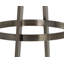 Tabouret de comptoir pivotant Mccaulley - noir-472222356-413447536-413447539