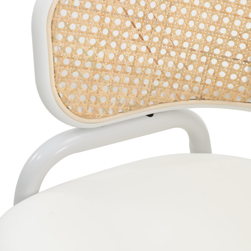 Daishun Ervilla Dining Chair, White, 4