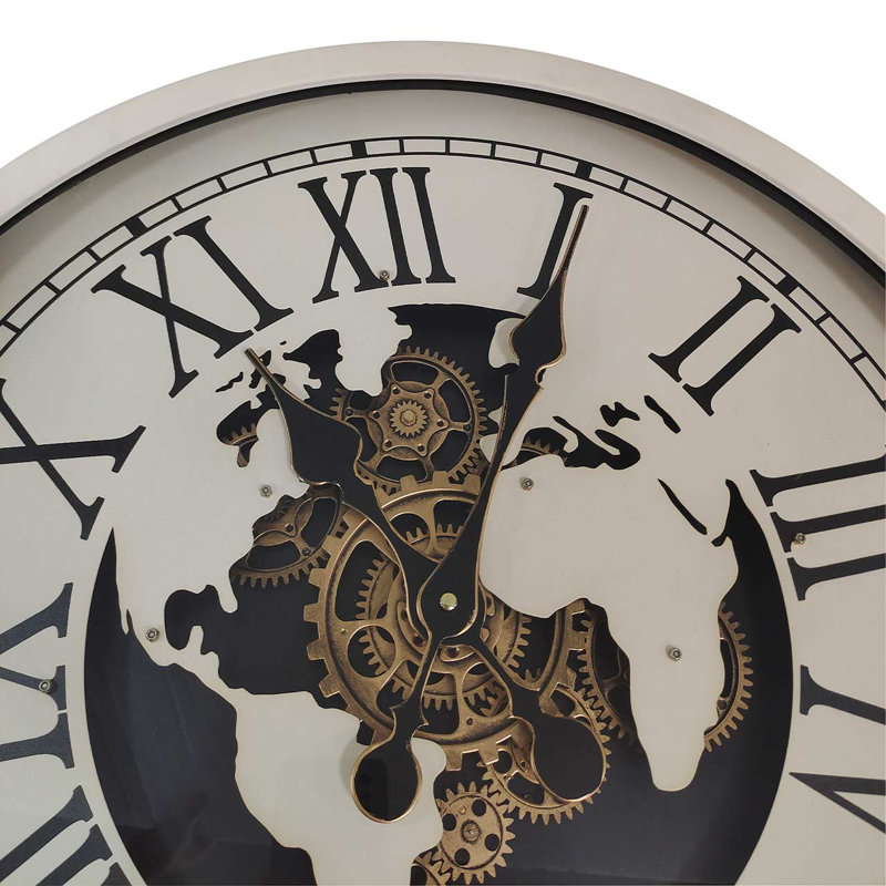 Docena Metal Wall Clock