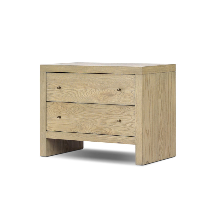 Jamariea 2 - Drawer Nightstand, Sandy Oak