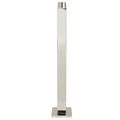 Kingston Brass Claremont 10-Inch Rain Drop Ceiling Mount Shower Arm with Square Flange