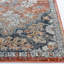 Tapis rouge / brun / gris tissé à la machine Selig-64259745