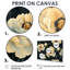 Isamary, noir et beige, pivoines de minuit II - pivoines, art mural-1800968561-1800968573-1800968571
