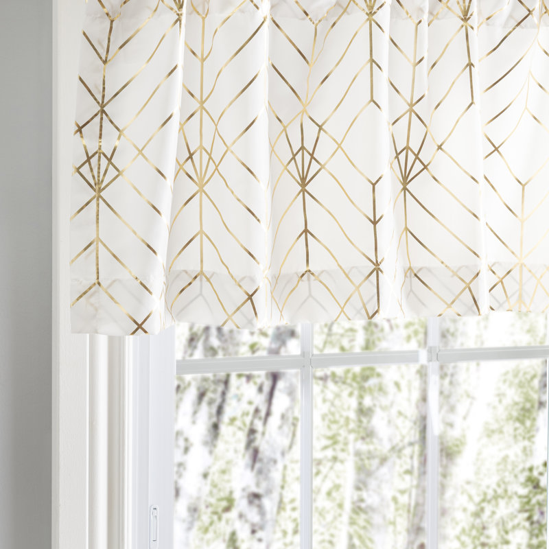Cantonnière décorative sur mesure 48 po Deco