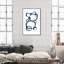 Modern Single Line Geometric Bear Print-69342179-69342182