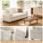 Solid Wood Frame Sofa with Storage Arms and UCB+Type-C Charging Ports-314116353