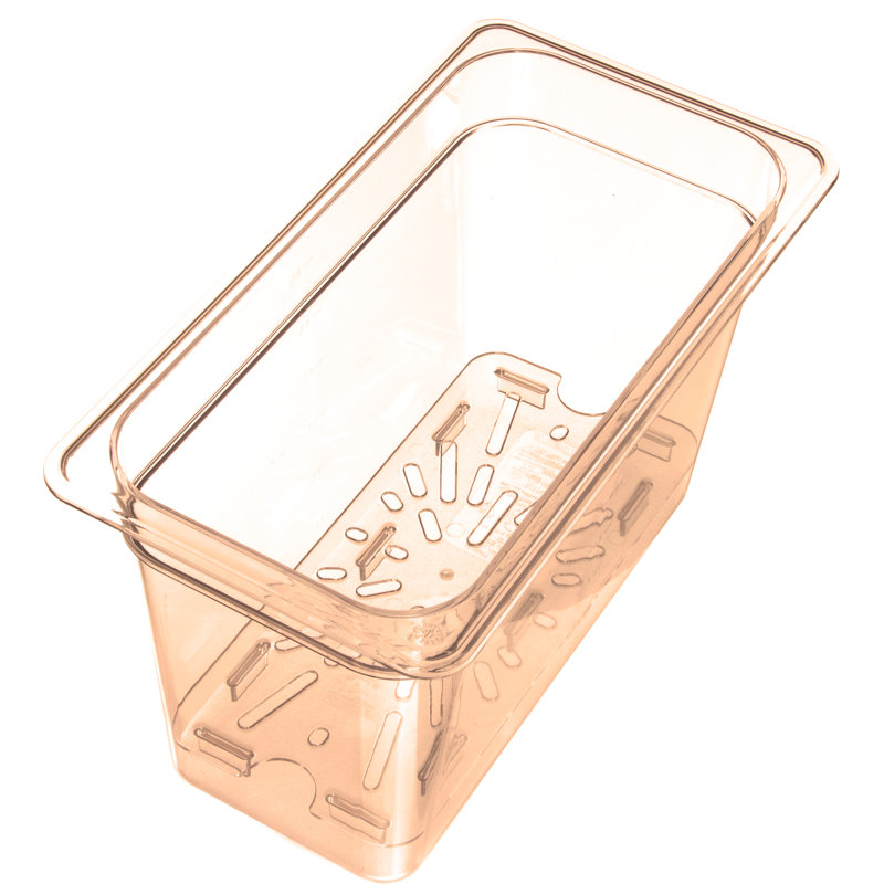 Carlisle Food Service Products Rectangle Plastic Drain Insert