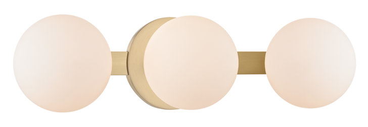 Baird 3 - Light LED Vanity Light, Polished Chrome