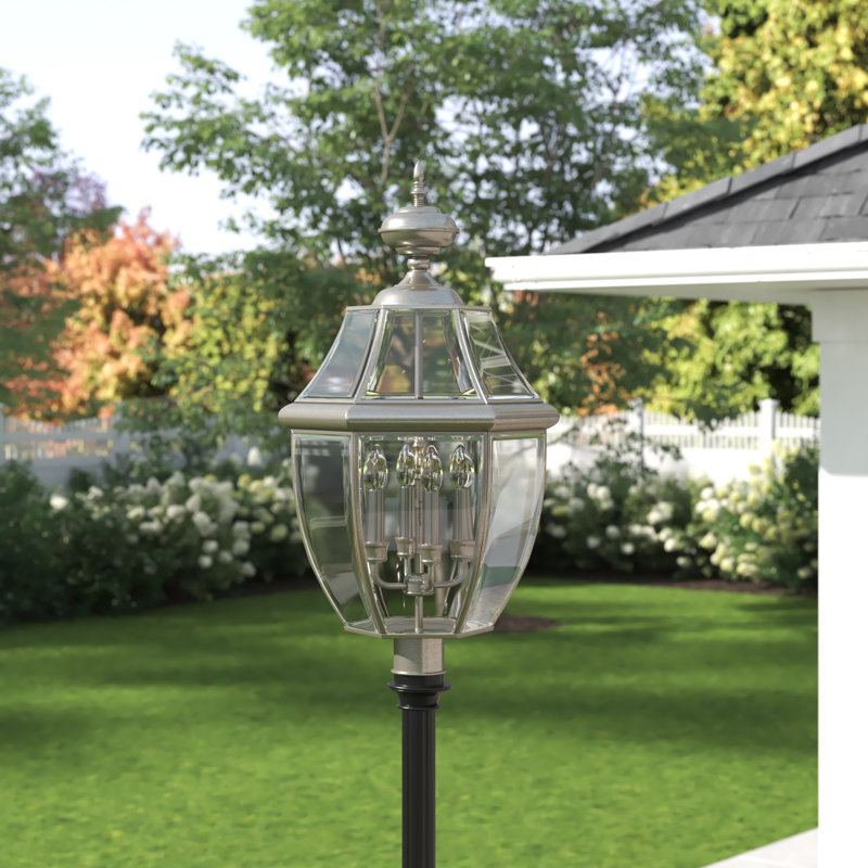 Jayde Beveled Lantern Head, Mystic Black