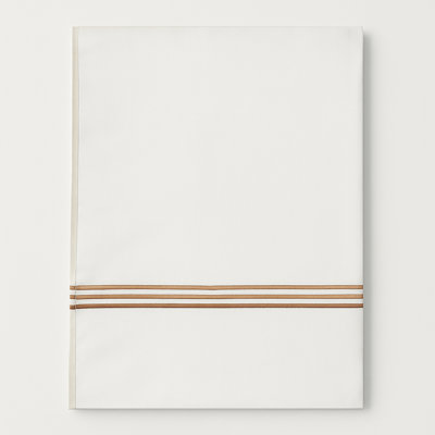 FIRENZE PILLOWCASE KING PAIR SIENNA