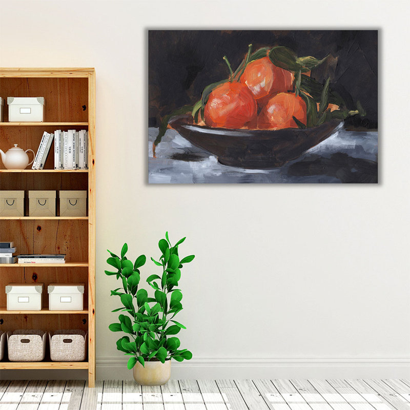 Fruit Plate II - Canvas Print Wall Art, 12" H x 18" W