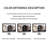 Black Solid Wood Display Cases