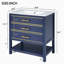 Meuble-lavabo simple avec plateau en céramique 30,22 po Waylynn-1953671227