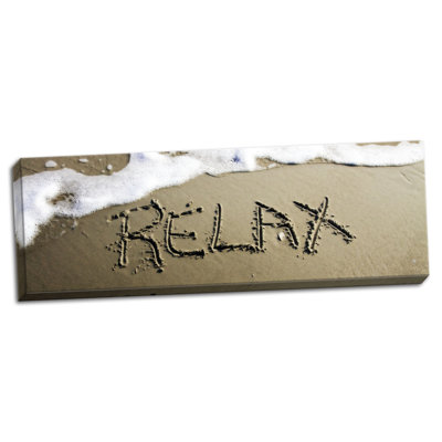 « relax », reproduction de photo sur toile tendue