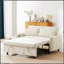 Canapé-lit convertible polyvalent avec ports USB et coussins moelleux pour un confort de salon moderne-314309714