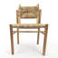 Chaise d'appoint en teck de style nazaréen-2119871741-2119871738