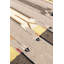 Tuscany Hand Knotted Wool Area Rug in Mocha/Blue/Yellow-109899888