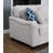 Ellis 8-Piece Modular L-Shape Linen Sectional Sofa and Ottoman