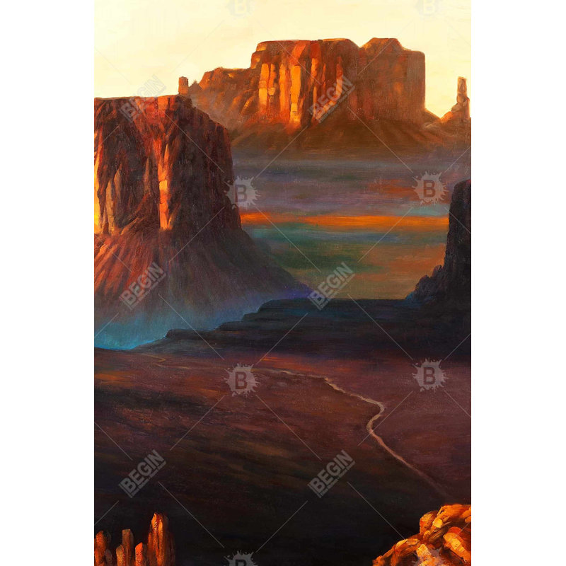 «Monument Valley Tribal Park In Colorado» sur toile