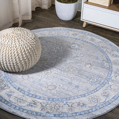 Tapis gris / bleu Modern