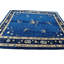 Antique Peking Chinese Floral Hooked Rug