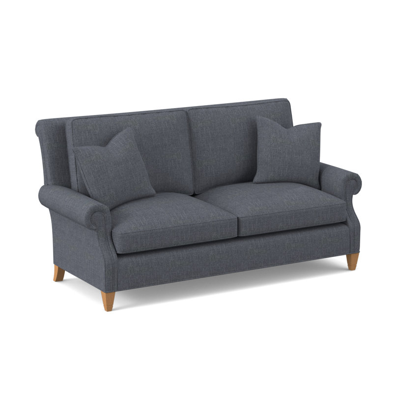 Library Sofa, Amber, Elise Harbor 100% Polyester