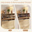 Shoe Storage Cabinet with 3 Flip Drawers, Fluted Panel Wooden Shoe Rack Organizer with Adjustable Shelves for Entryway, Hallway, Living Room, Natural Oak-129889903-129889901