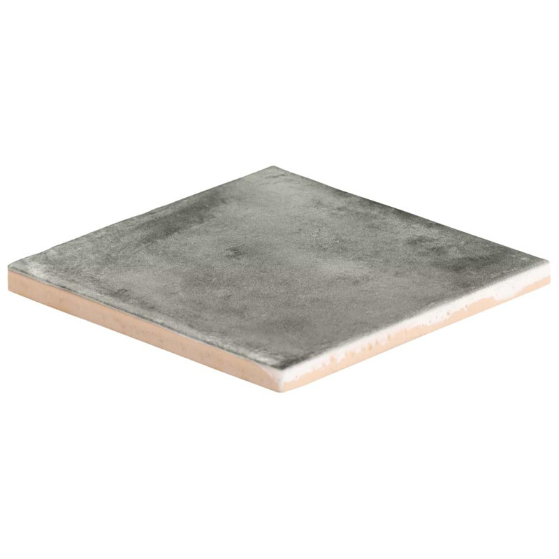 Paula Purroy Talia 5x5 Matte Ceramic Tile, Dove Gray