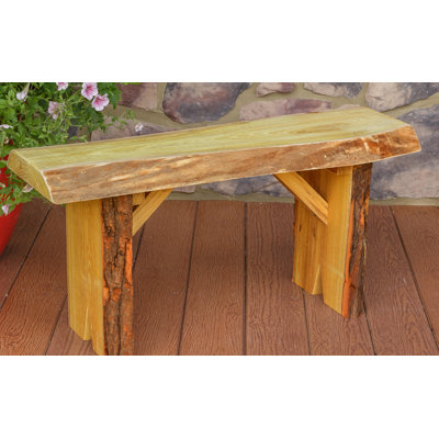 Bruggeman Solid Wood Outdoor Bench