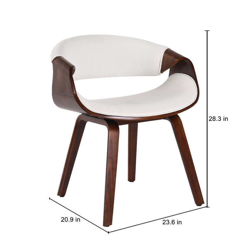 Monterey Upholstered Side Chair, Cream