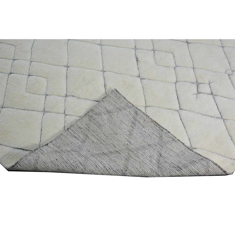 Wool Geometric Indoor Rug, Rectangle 8' x 10'