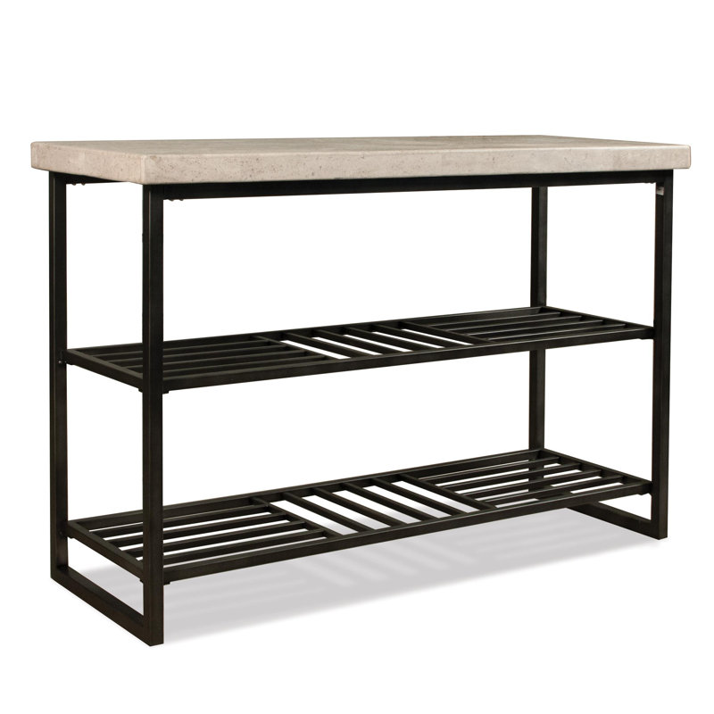 48'' Stone Top Console Table