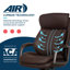 Fauteuil de bureau La-Z-Boy® Nova, technologie brevetée AIR ergonomique Support Technology, haut confort et soutien haut de gamme, cuir synthétique végétalien-93486613