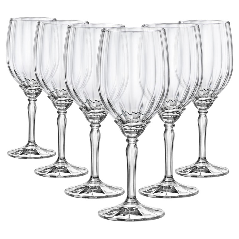 Florian Wh Bormioli Rocco White Wine Glasses, 380 oz. 