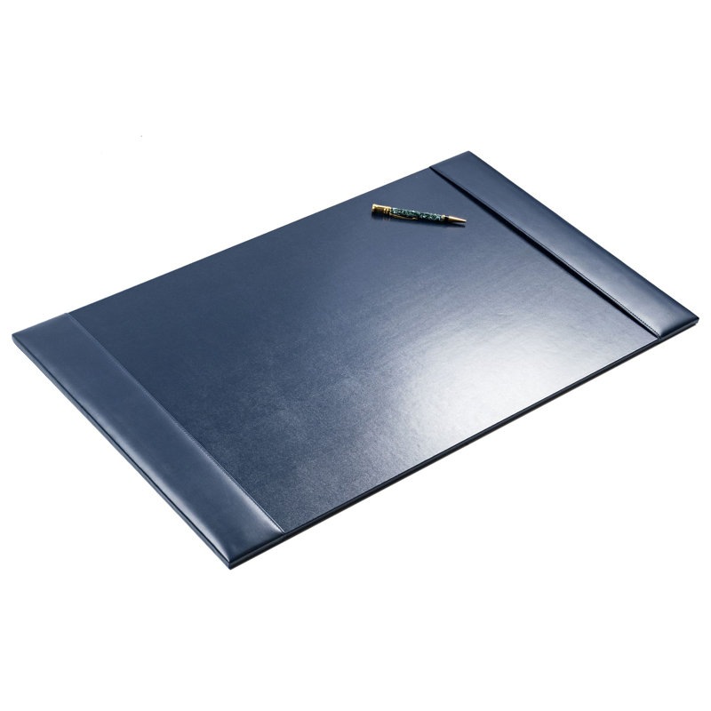 Sous-main de bureau Antero, Bleu marine